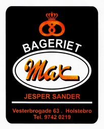 Bageriet Max sponsorer brød  til klubben