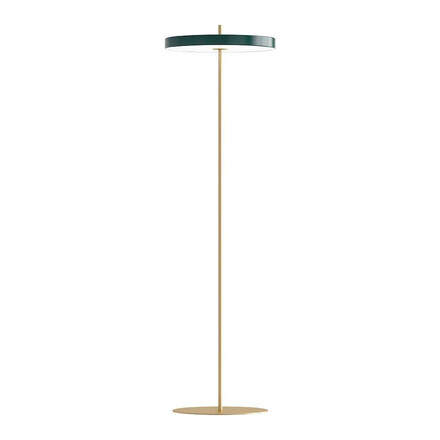 forest green floor lamp