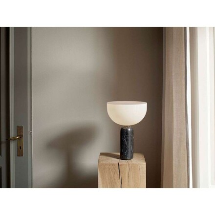 black small table lamp