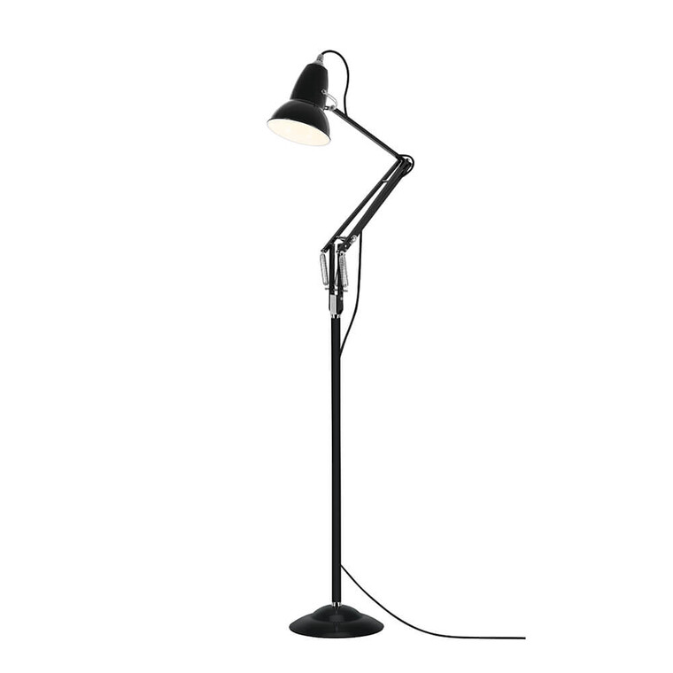 anglepoise black floor lamp