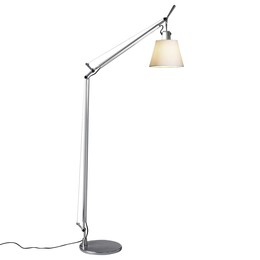 Tolomeo Basculante Lettura Floor Lamp Parchment - Artemide - Buy Online