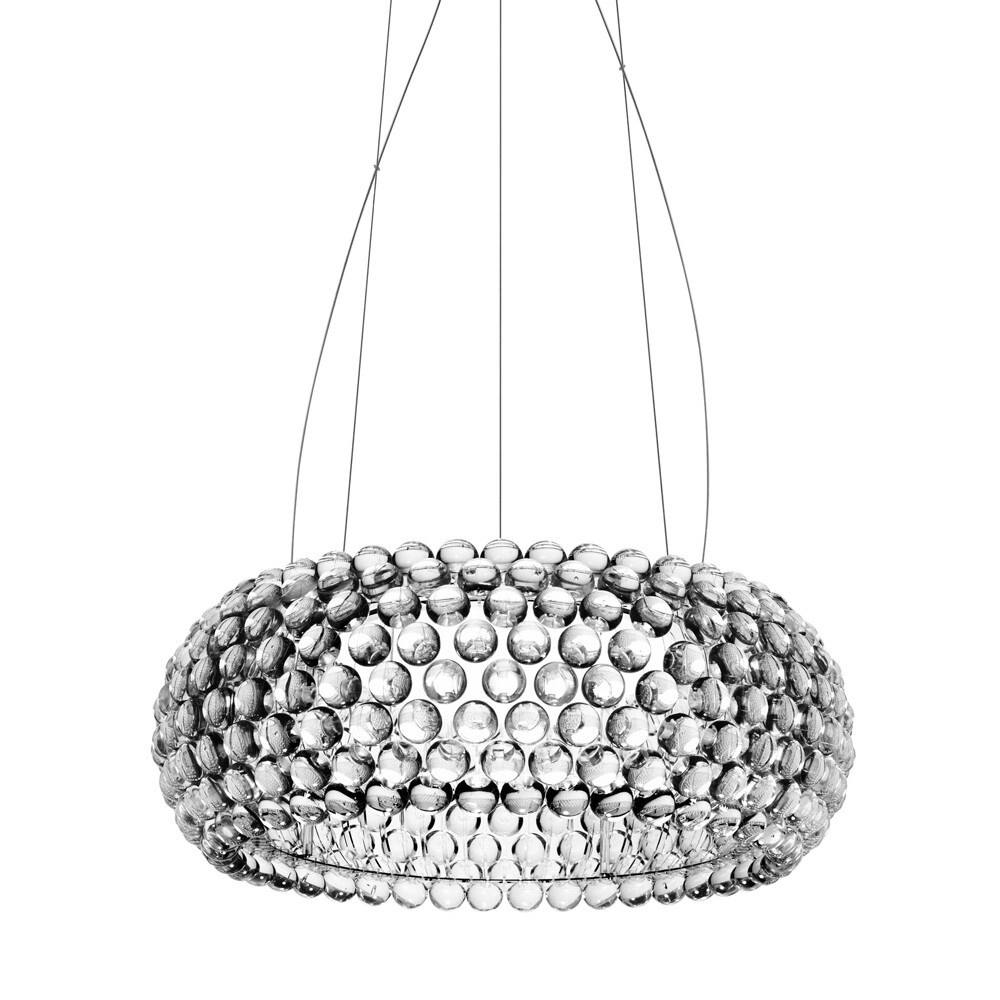 Caboche Medium Pendant Transparent Foscarini