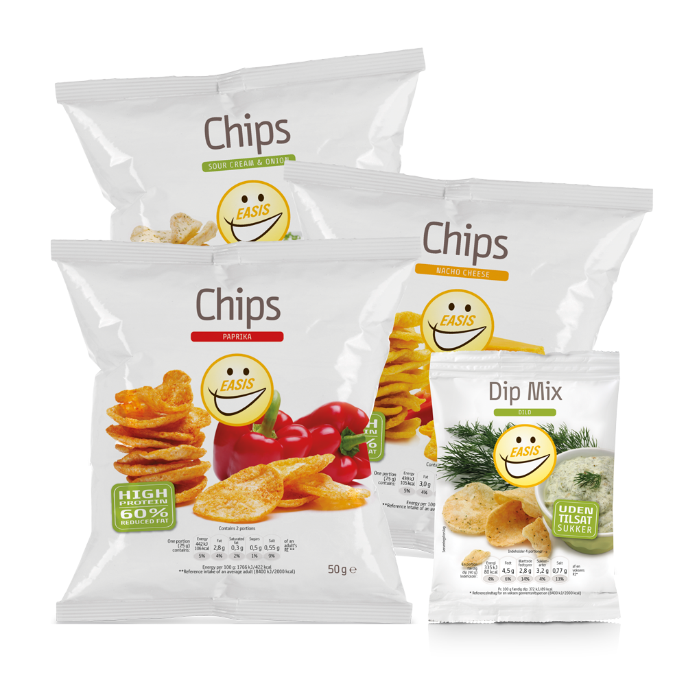 Bundle with Crisps and Dip Mix Dill