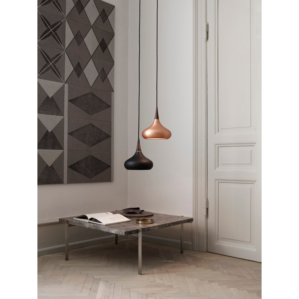 Orient P2 Pendant Matte Alu Oak Fritz Hansen