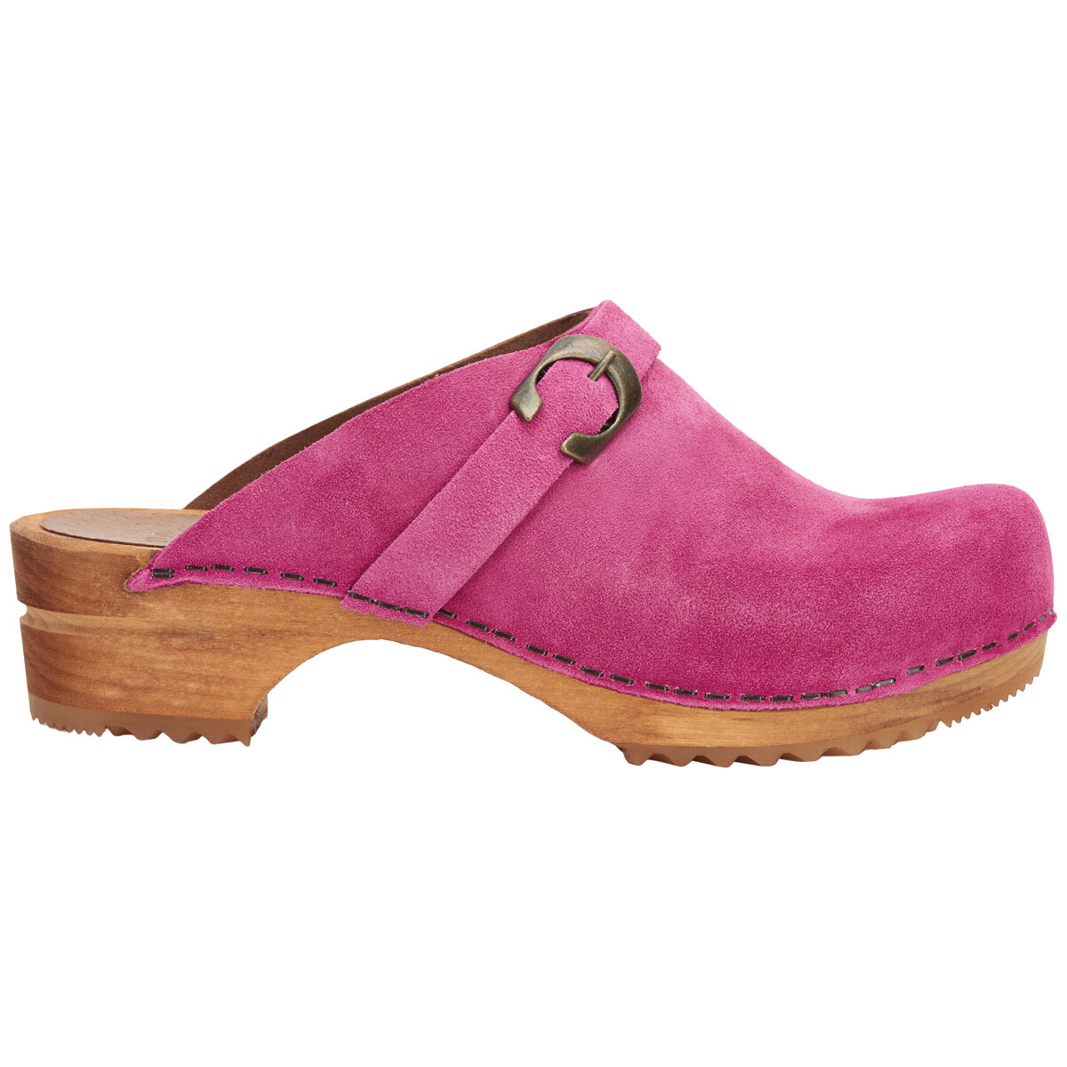 pink sanita clogs