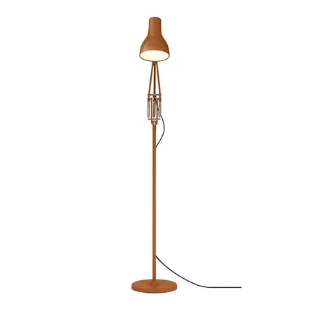 Copper anglepoise hot sale floor lamp