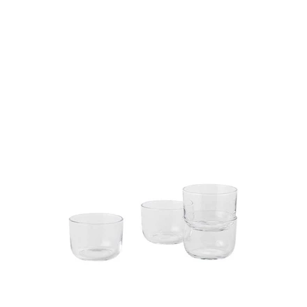 Muuto - Corky Glasses Low Clear