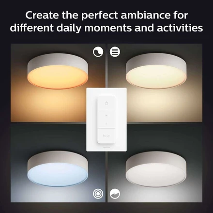 Philips hue white ambiance Enrave offers L ceiling light