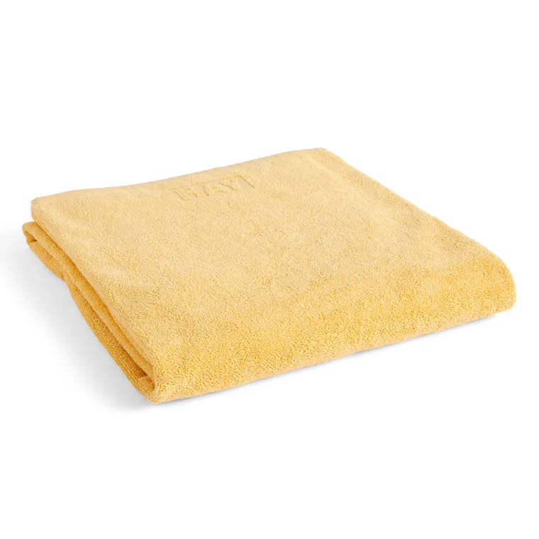 HAY Mono Håndklæde Badehåndklæde Yellow - Hurtig levering