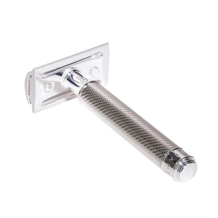 Buy Precision Safety Razor for Men - Silver | Bombay Shaving Company