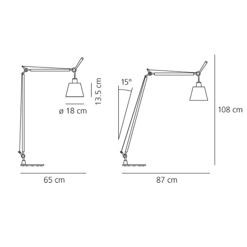 Artemide - Tolomeo Basculante Wall