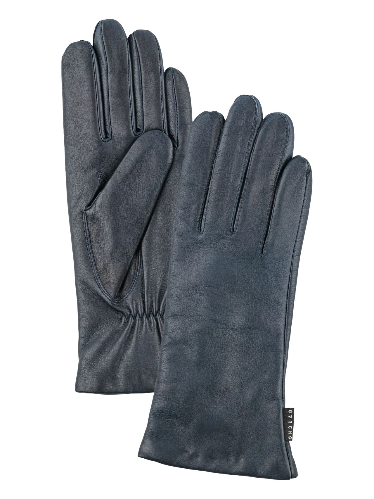 Løse solid Peck Hestra Gaucho Handsker Blå | Køb handsker til kvinder online