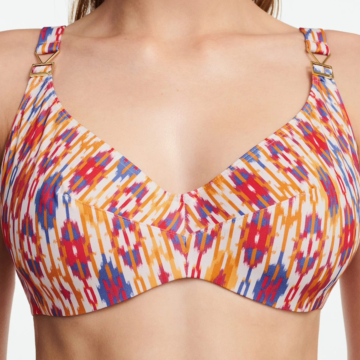 Chantelle Devotion Wirefree Triangle Padded Bikini Top