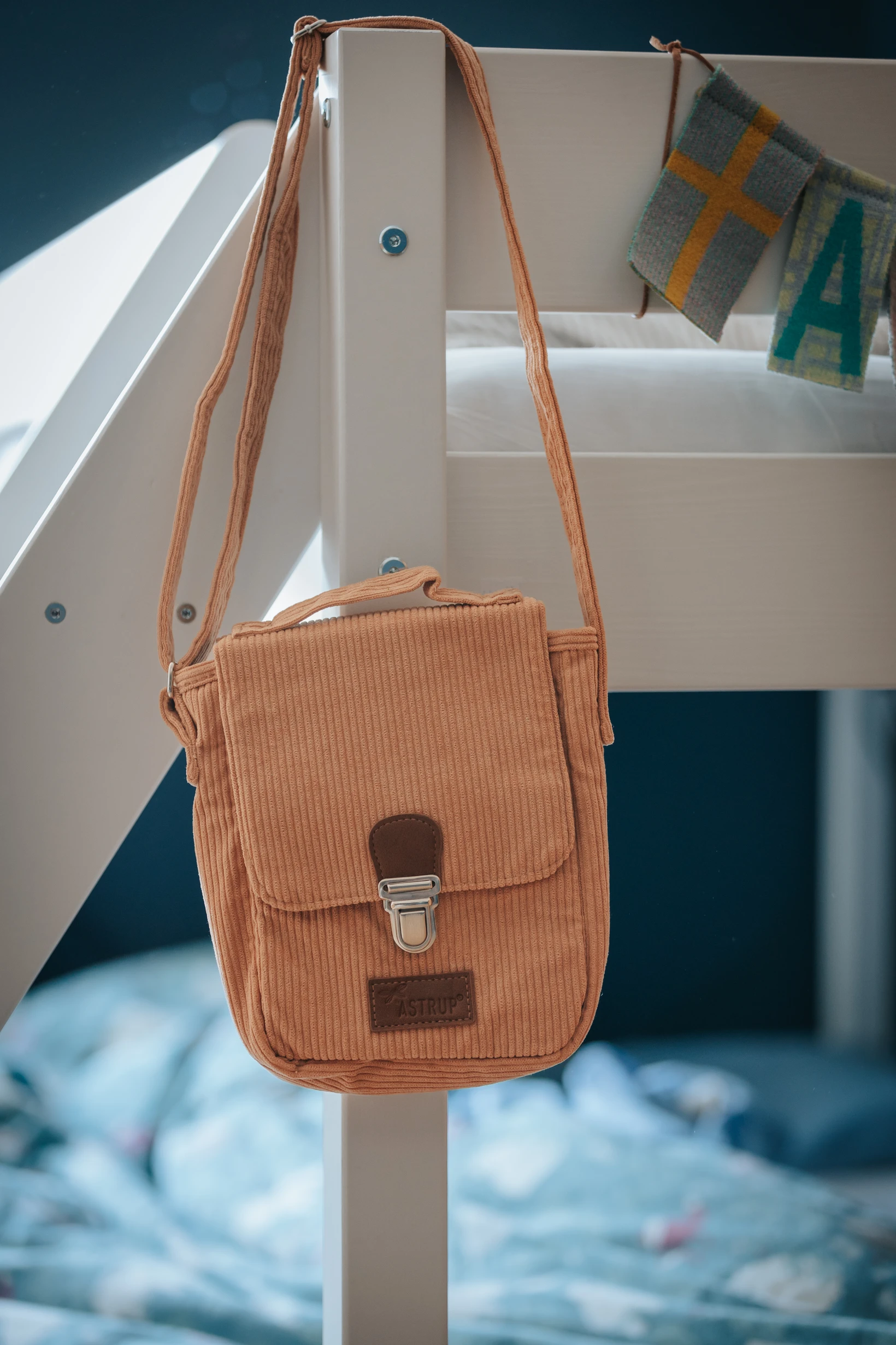 Corduroy crossbody sale bag