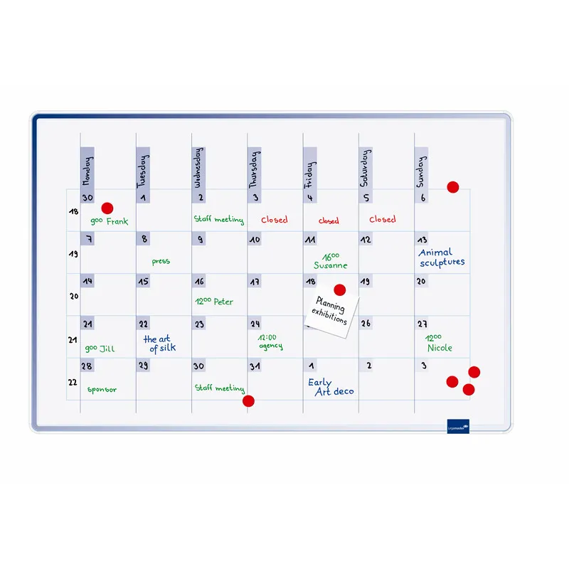 Effektiv planlægning med Legamaster Multiplanner tavle