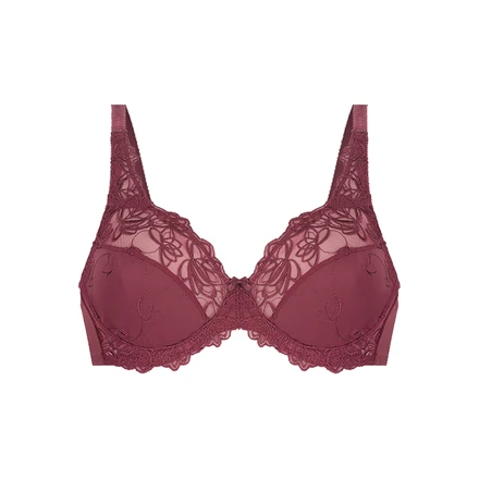 LINGERIE • HUNKEMÖLLER DIVA BRA 199939 CABERNET • Price €16.5