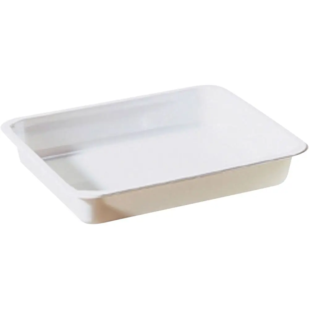 Plastbakke, 22,5x17,5x3,4cm, 960 Ml, Hvid, CPET, 1-rums - 300 Stk - Køb ...