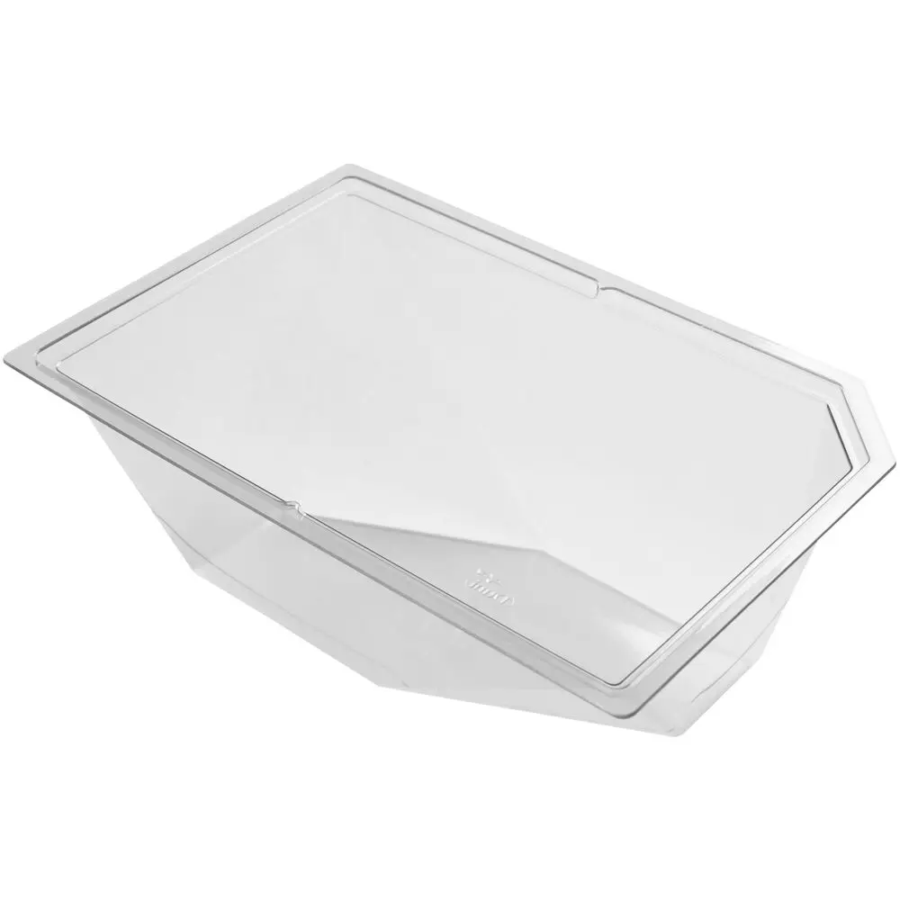 Plastbakke, Duniform Polardeli, L, 17,5x11,5x6,9cm, Klar, RPET, 750 Ml ...