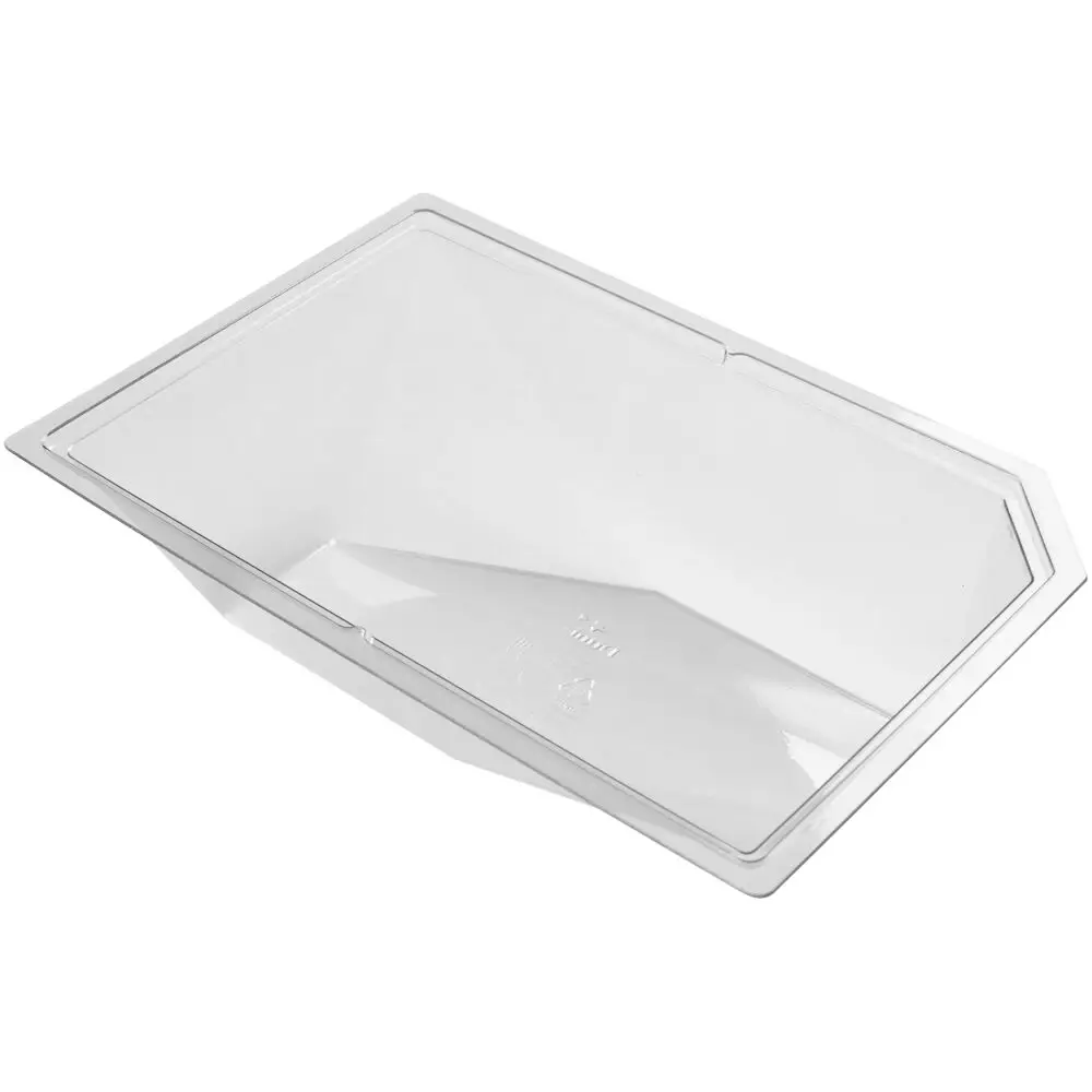 Plastbakke, Duniform Polardeli, M, 17,5x11,5x4,8cm, Klar, RPET, 500 Ml ...