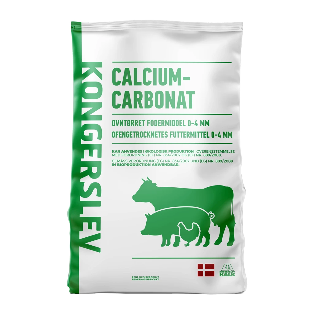 Foderkridt 15 kg sæk | Calciumtilskud fuldfoder til malkekvæg