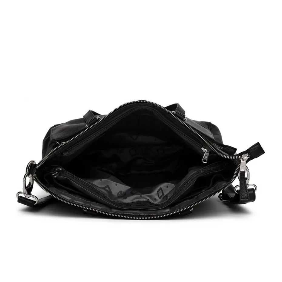 Springboard risiko Brug for Molly A4 slingbag i skind fra Re:Designed