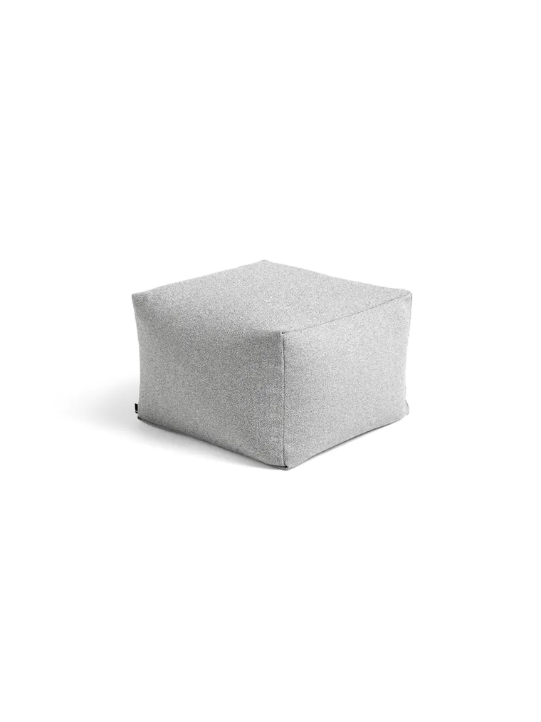 HAY Pouf, grey sprinkle