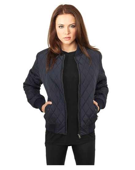 Buy Urban Classics Diamond Quilt Jacket Back - | Guarantee Women Money | STAR ARMY Nylon