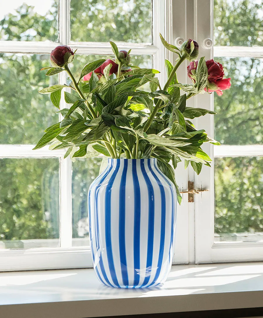 Juice Vase High Blue