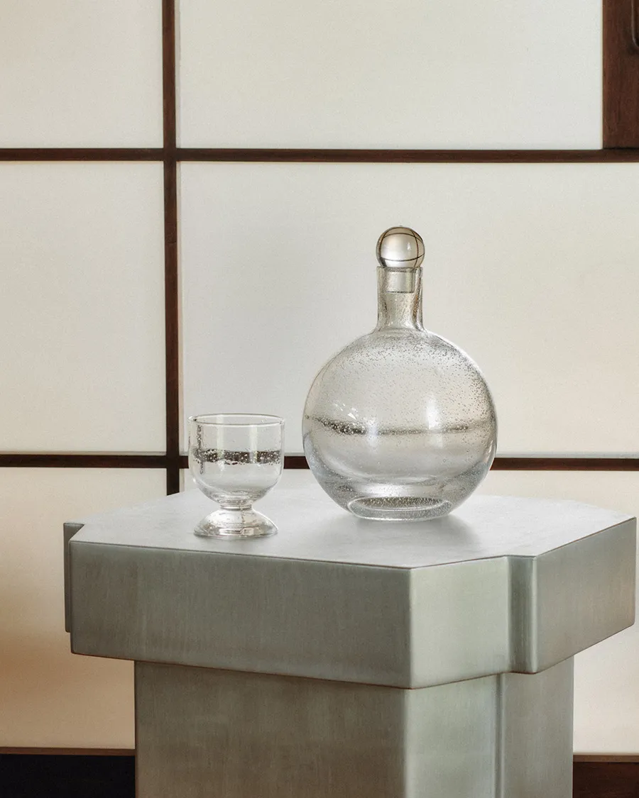 Bubble Glass Carafe 36 cm - Louise Roe @ RoyalDesign