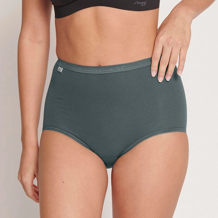 sloggi Women's Basic+ Maxi C3P Underwear, Multiple Colours 15, 10 :  : Fashion