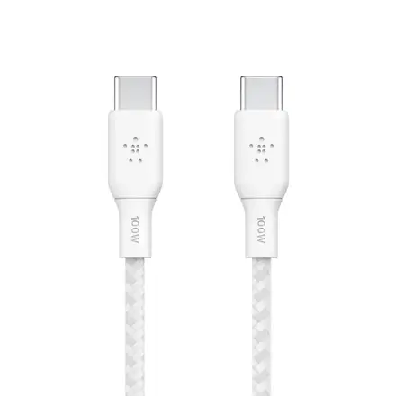 BELKIN 100w USB-C to USB-C Braided Cable 3M Black