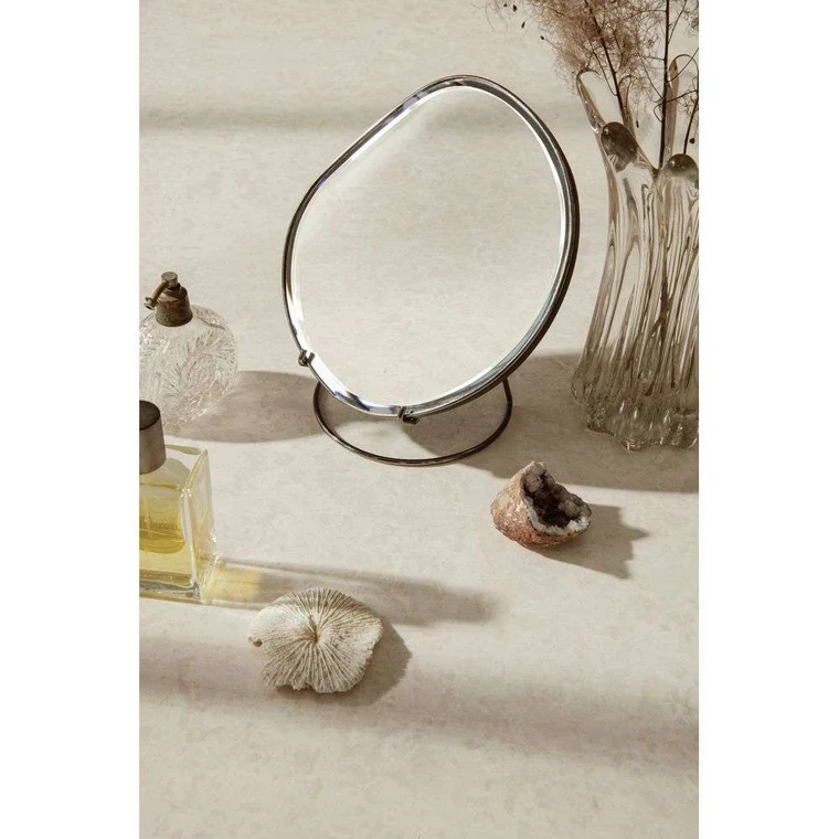 Pond Table Mirror Dark chrome - ferm LIVING - Buy online