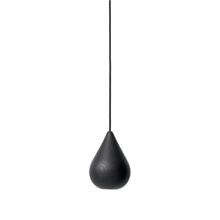 Black drop pendant shops light