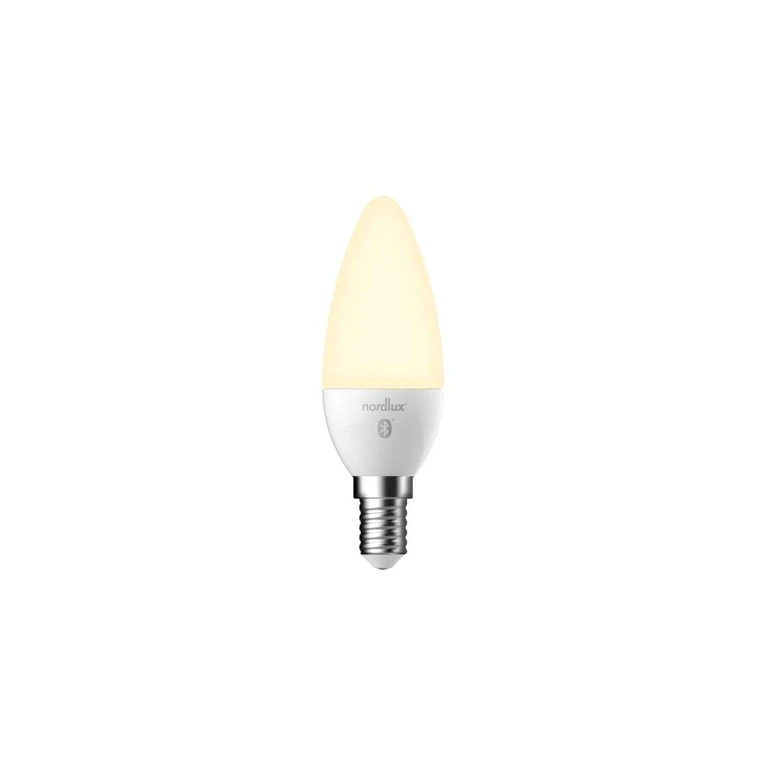 Lampadina Smart 4,7W (380lm) 2700K Dim. White Candle E14 - Nordlux