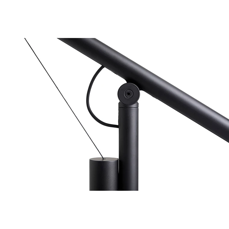 Fifty-Fifty Table Lamp Soft black - HAY - Buy online