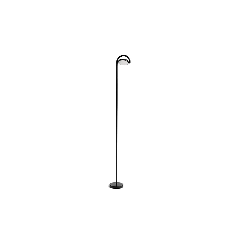 Marselis Floor Lamp Soft black - HAY - Buy online