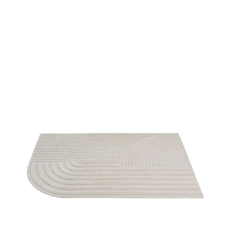 Solid Off-White Bath Mat