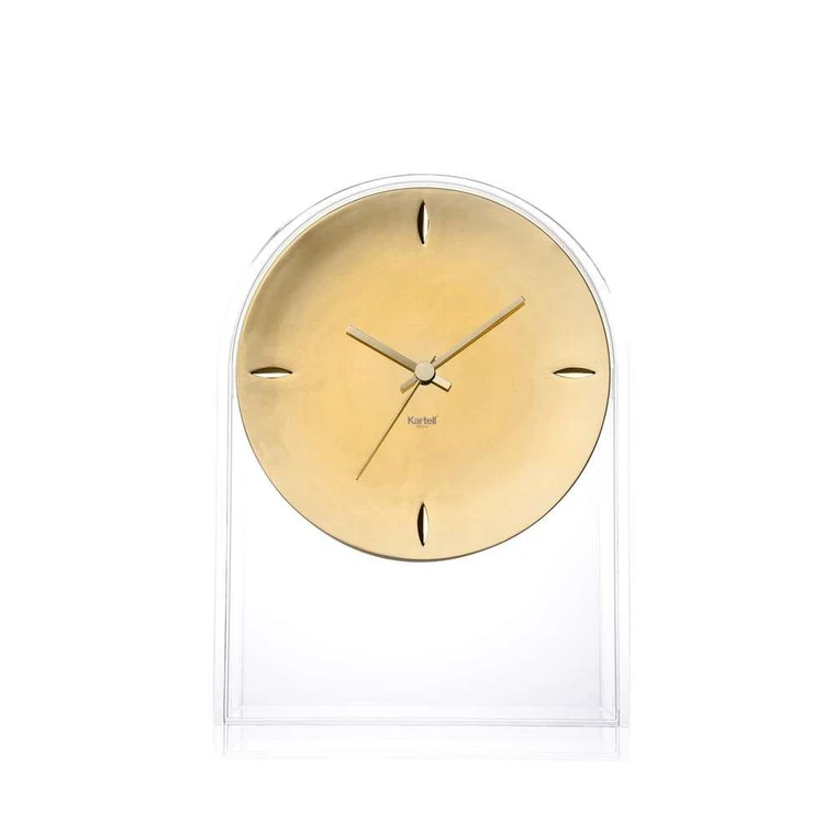 Air Du Temps Clock Crystal/Gold - Kartell - Buy online