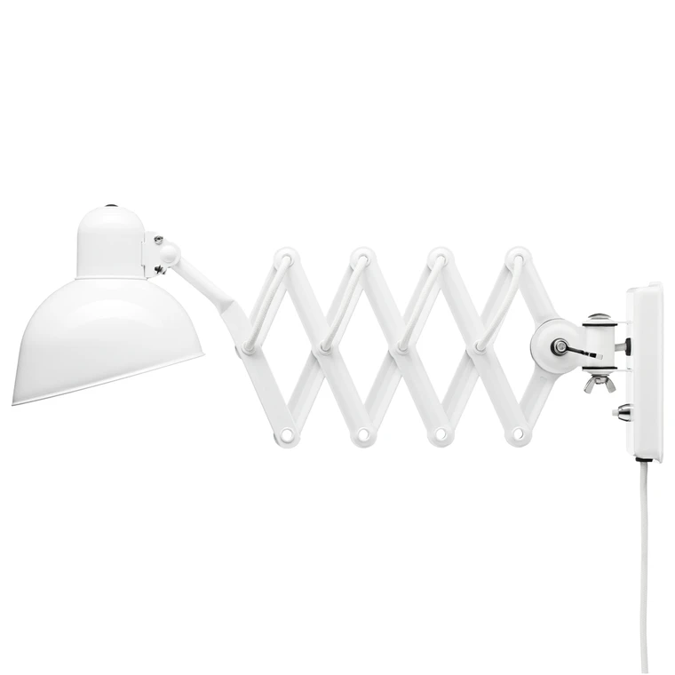 Kaiser Idell Wall Lamp Scissor Lamp White High-Gloss 6718-W