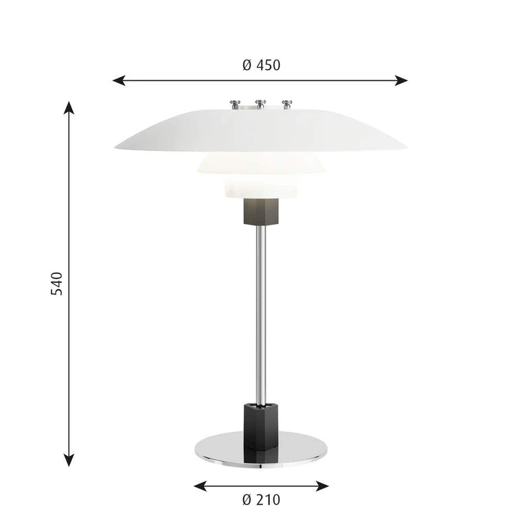 PH 4/3 Louis Poulsen Table Lamp - Milia Shop