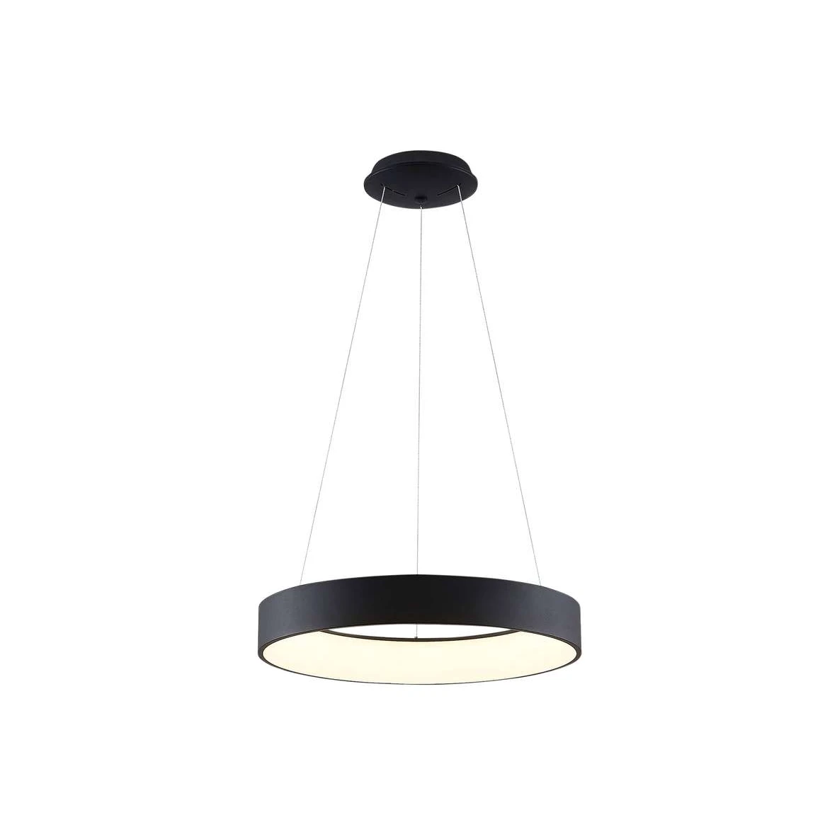 Aleksi Round LED Pendant 60 Black Arcchio Buy online