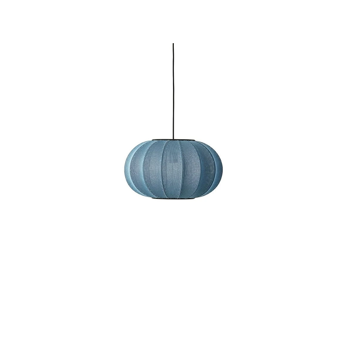 Hand shaped astonishing outlets pale-blue pendant