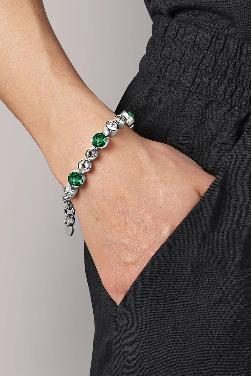 Natural Colombian Emerald Bracelet 14K Solid White Gold 7.98tcw Tennis –  gemcitygems.com