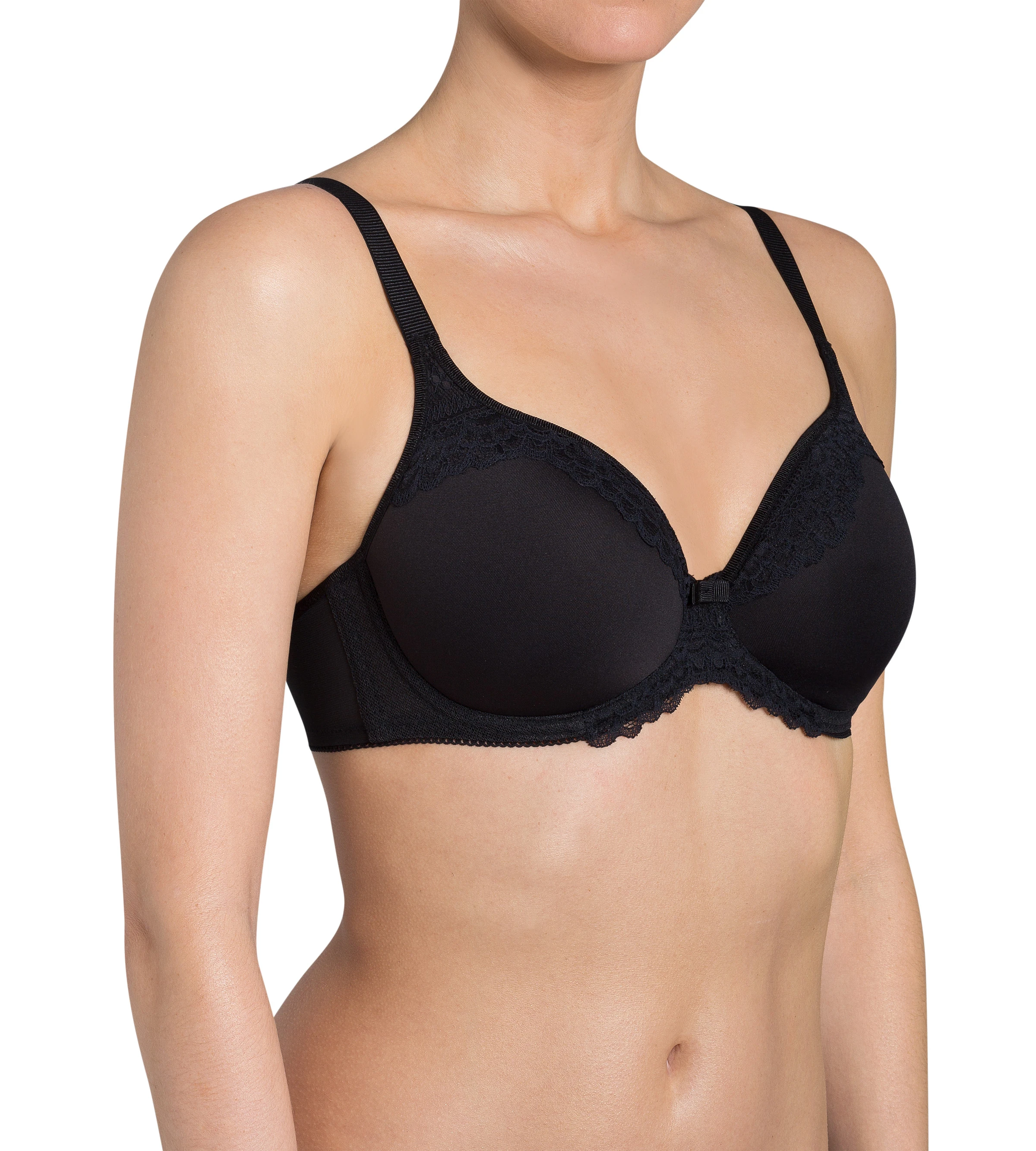 Triumph Beauty-Full Darling W02 Underwired Full Cup Bra Black (0004) 30D CS  at  Women's Clothing store
