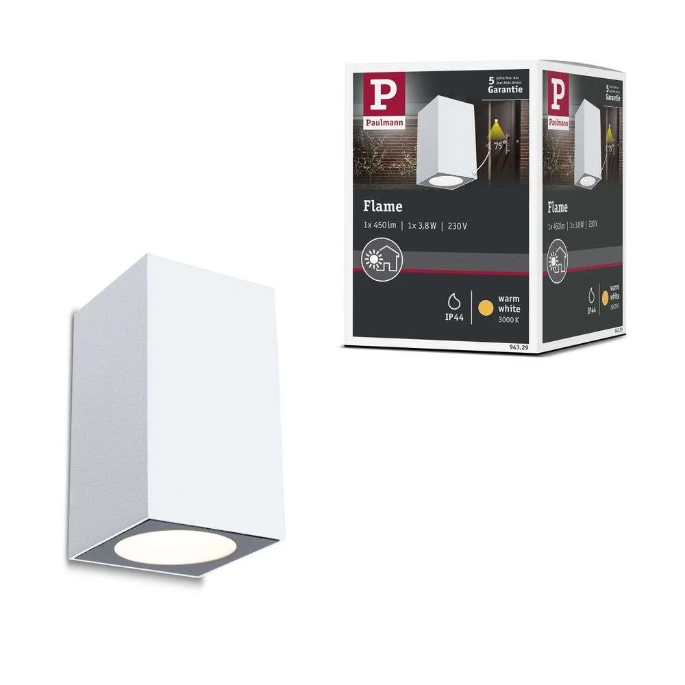 Signal online Wall Flame - White Paulmann - Outdoor Buy Lamp