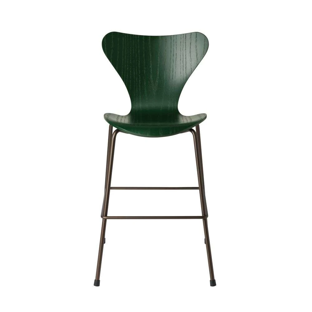 Series 7 Junior Chair Evergreen Fritz Hansen