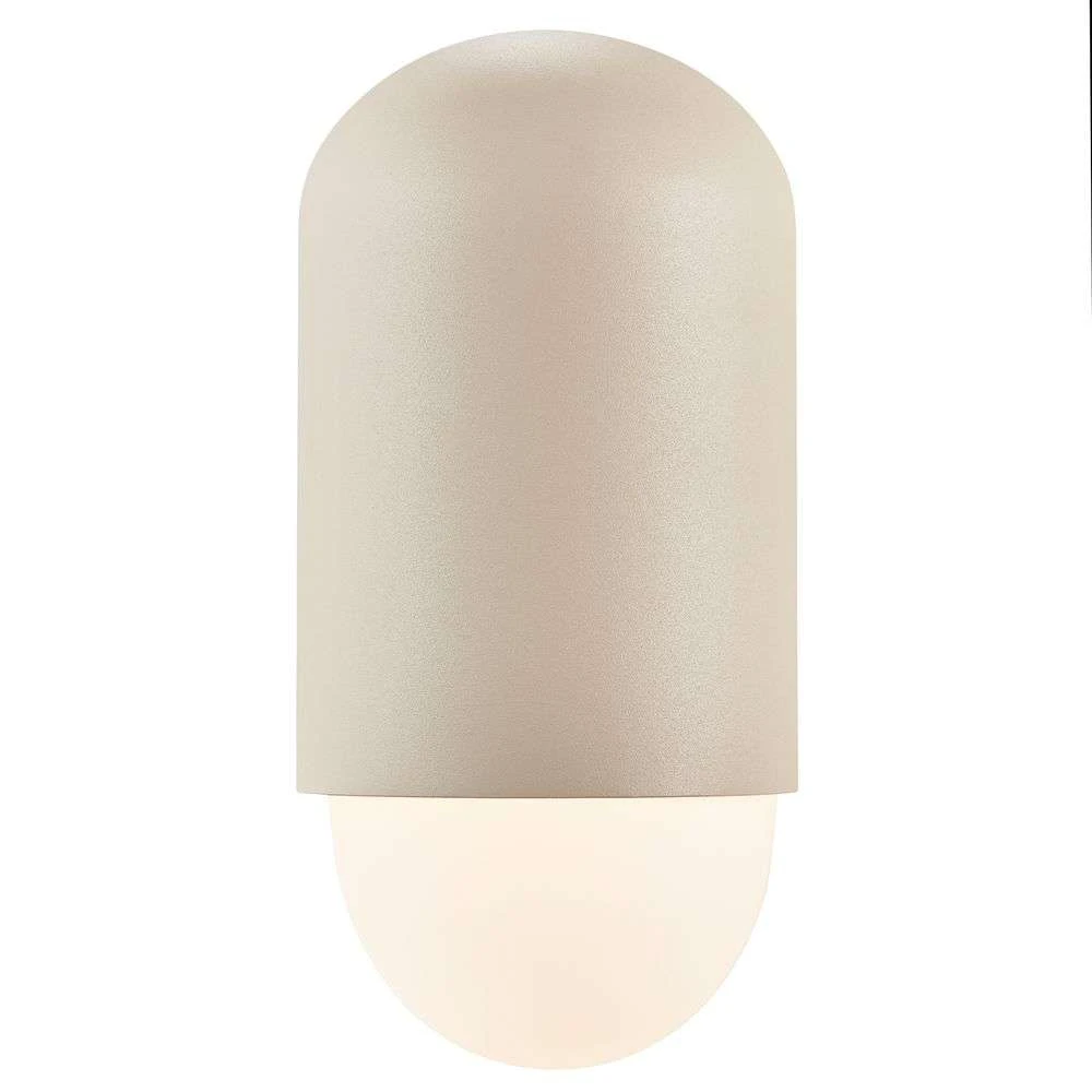 Heka Outdoor Wall Lamp - Sanded - Buy Nordlux online