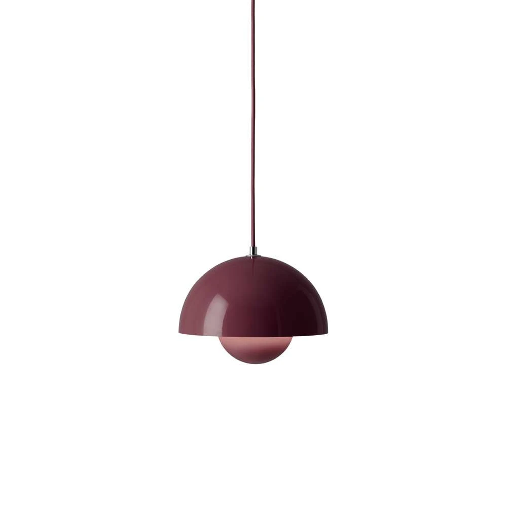 Flowerpot VP1 Pendant Dark Plum - &Tradition - Buy online