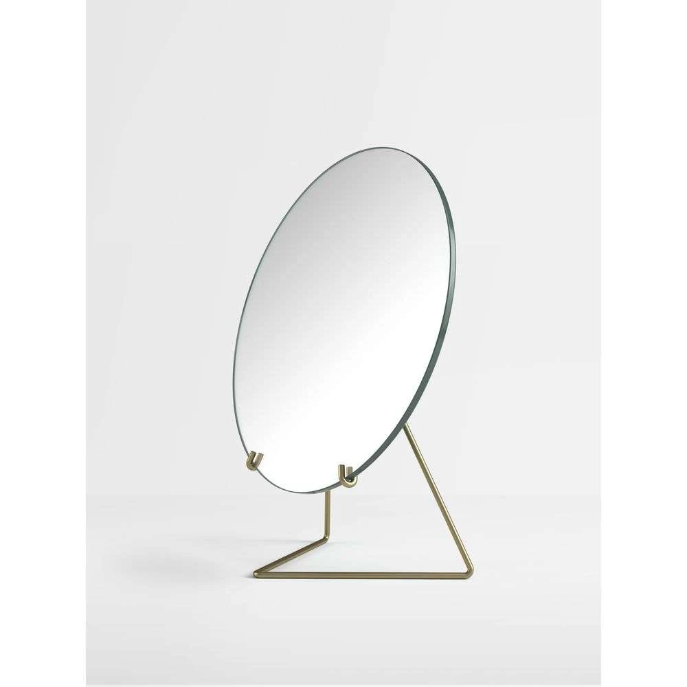 Standing Mirror Ø30 Brass - Moebe - Buy online