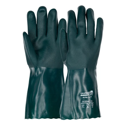 Ejendomsret Jolly riffel Syrefaste handsker | Lange & korte handsker til industri & arbejde